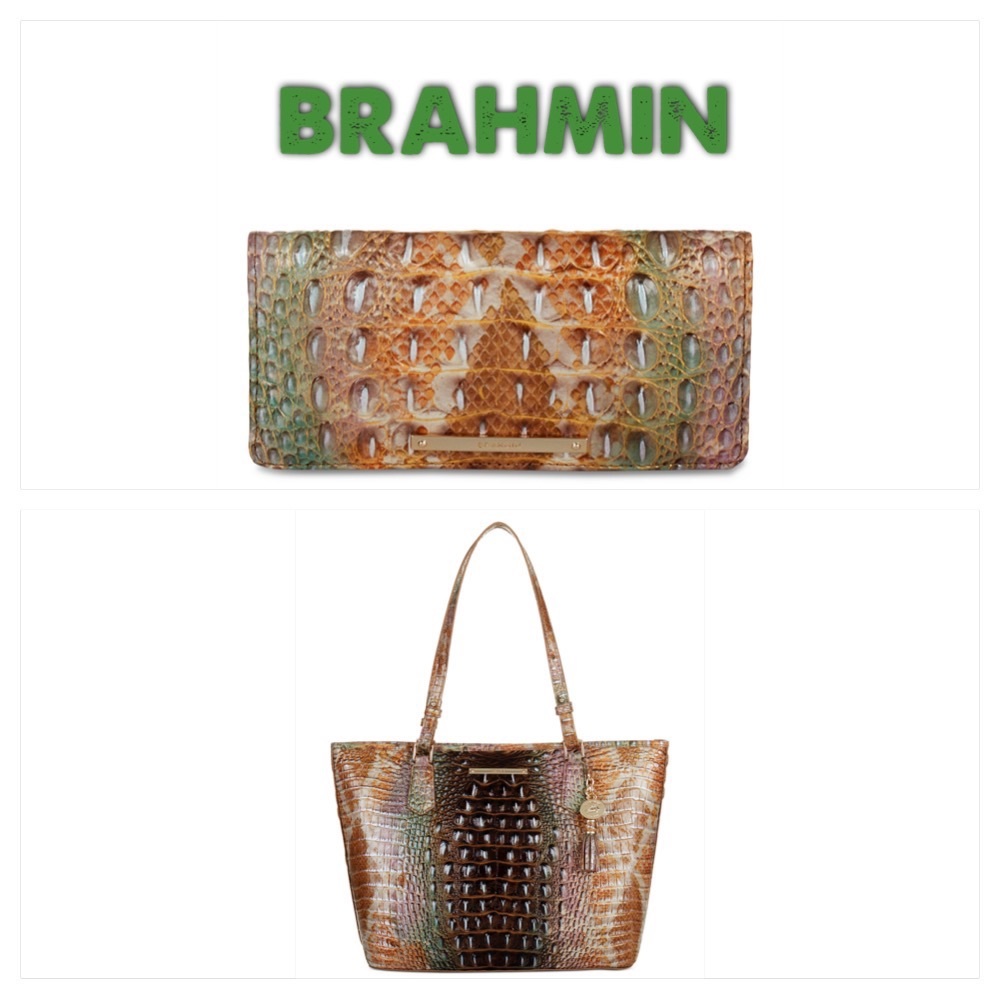 💕💕BRAHMIN Truffle Ombre Melbourne Collection Genuine Leather PURSE ONLY.